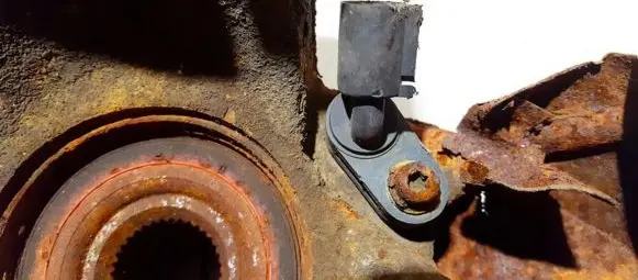 ABS brake wheel speed sensor