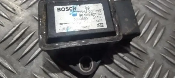Peugeot 307 ESP acceleration yaw rate sensor 0265005290 96.504.521.80