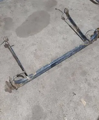 Rear axle beam