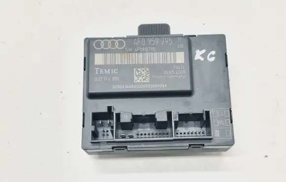 Audi A6 S6 C6 4F Door control unit/module 4F0959795