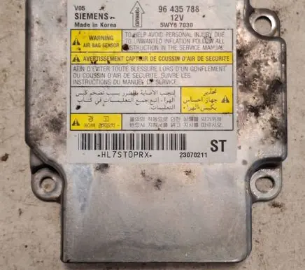 Chevrolet Epica Airbag control unit/module 96435788 5WY67030 23070211