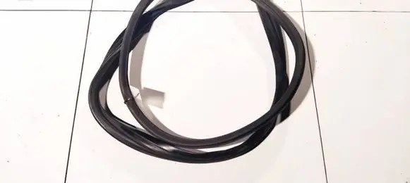 Rubber seal rear door
