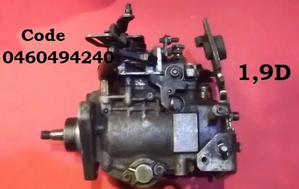 Peugeot Expert Fuel injection high pressure pump 0460494240