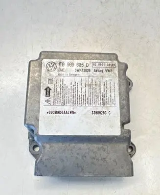 Volkswagen Touran I Airbag control unit/module 1T0909605D 5WK43828 02H021S0100