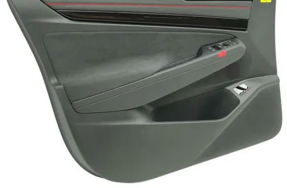 Front door card panel trim