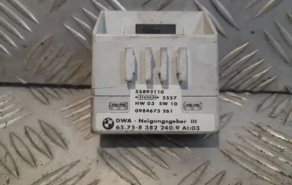 BMW X5 E53 Alarm control unit/module 65758382240 55292110 0984673261