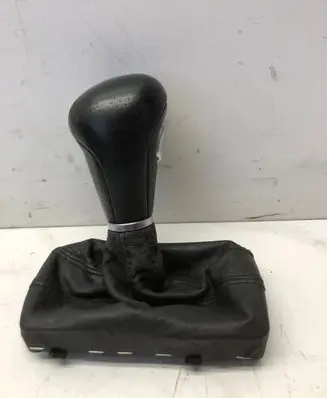 Audi A6 S6 C6 4F Gear lever shifter trim leather/knob 