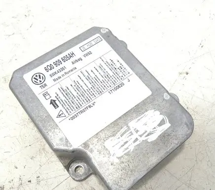 Volkswagen Caddy Airbag control unit/module 6Q0909605AH