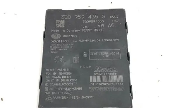 Volkswagen PASSAT B8 Other control units/modules 3Q0959435G