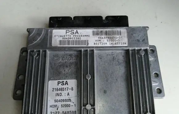 Citroen Xsara Picasso Engine control unit/module 9643786680