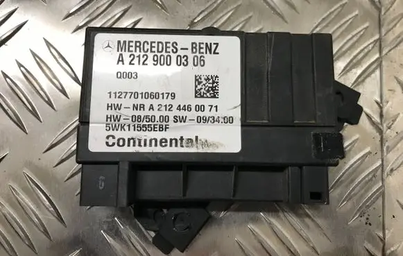 Mercedes-Benz Vito Viano W639 Fuel injection pump control unit/module A2129000306 1127701060179 5WK11555EBF