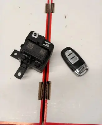 Audi A8 S8 D4 4H Keyless (KESSY) go control unit/module 4H0909131 313000102880020