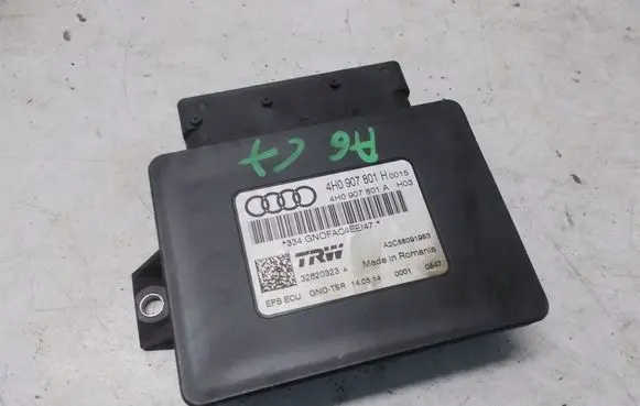 Audi A6 S6 C7 4G Hand brake control module 4H0907801H