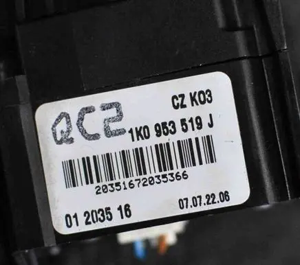 Skoda Octavia Mk2 (1Z) Indicator stalk 1K0953519J
