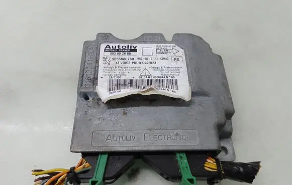 Peugeot 407 Airbag control unit/module 9655880780
