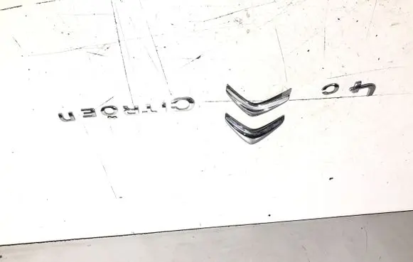 Citroen C4 Grand Picasso Rear loading door model letters 