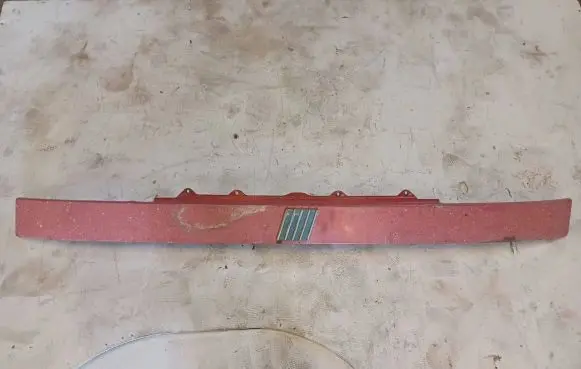 Fiat Ducato Rear light center trim bar blend 