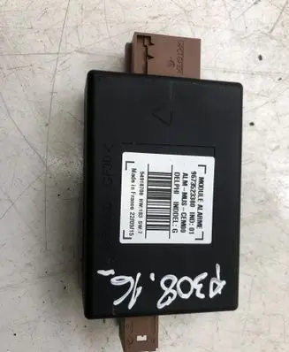 Peugeot 308 Alarm control unit/module 9673523380