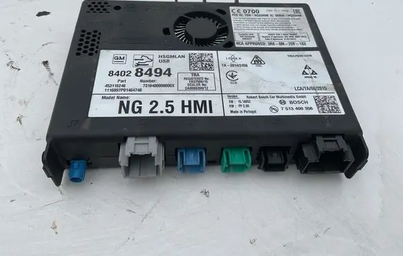 Opel Astra K GPS navigation control unit/module 84028494 453116246 7513400356