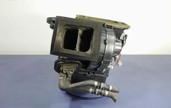 Interior heater climate box assembly