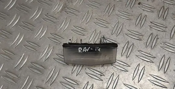 Toyota RAV 4 (XA40) Number plate light