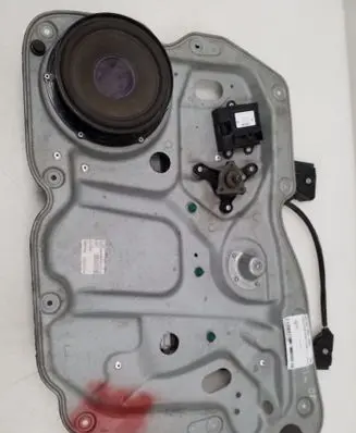 Volkswagen Caddy Front door window regulator with motor 2K2837752AS