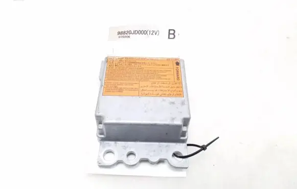 Nissan Qashqai Airbag control unit/module 98820JD000