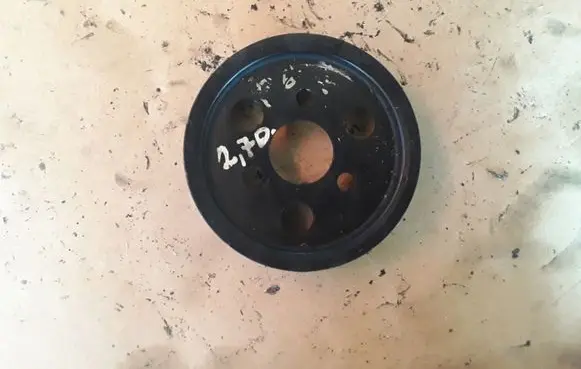 Jaguar XF Power steering pump pulley 4R8Q3A733AB