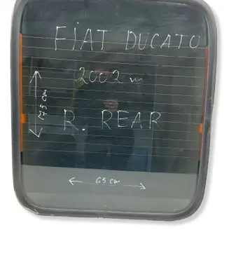 Fiat Ducato Rear door window glass 086000A070