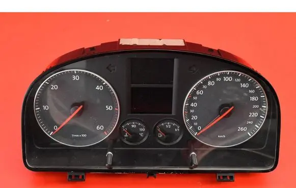 Volkswagen Cross Touran I Speedometer (instrument cluster) 1T0920862F