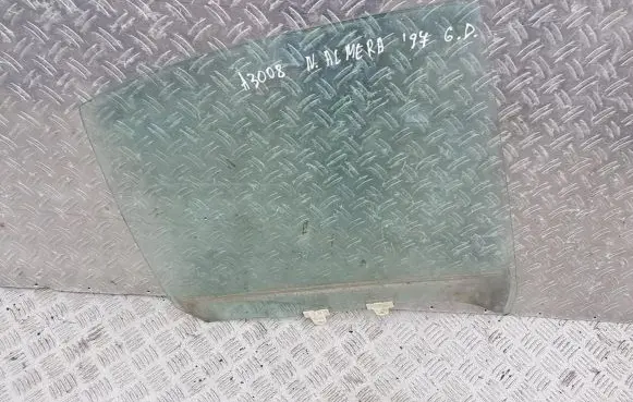 Nissan Almera Rear door window glass
