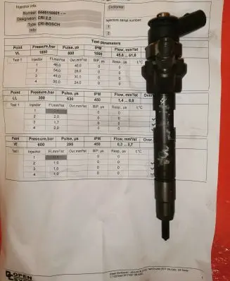 Mini Cooper Countryman R60 Fuel injector 779844606 0445110601