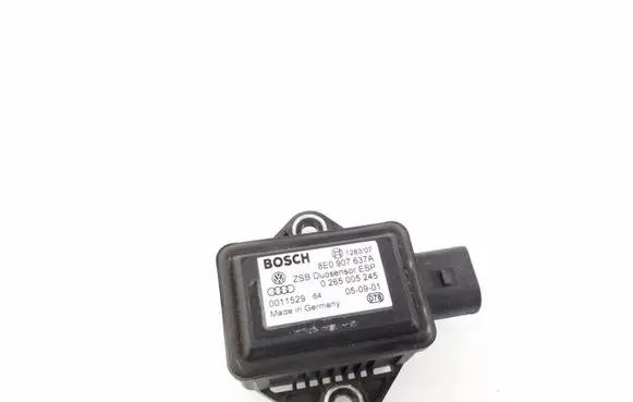 Audi A4 S4 B6 8E 8H ESP acceleration yaw rate sensor 8E0907637A 0265005245
