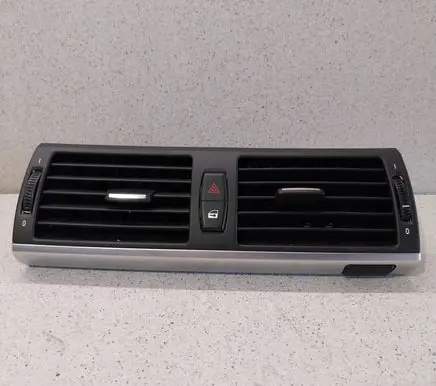 BMW X5 E70 Dash center air vent grill 9210705 9220101
