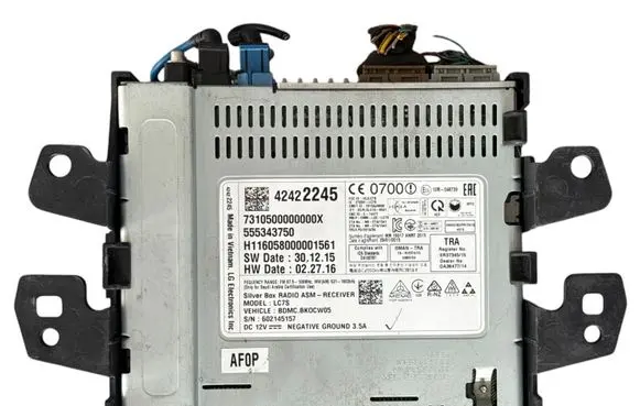 Opel Karl HiFi Audio sound control unit 42422245