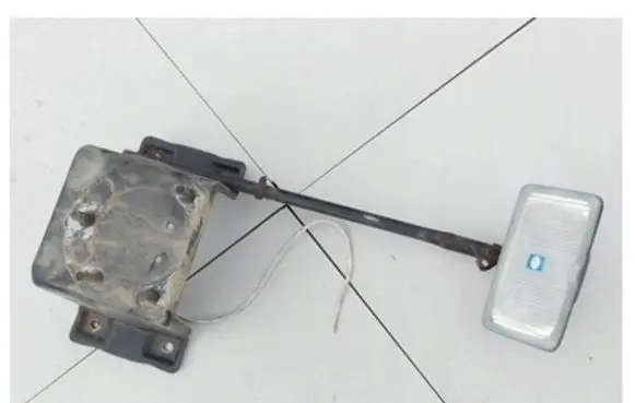 SsangYong Korando Spare wheel mounting bracket 