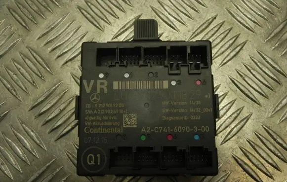 Mercedes-Benz E W212 Door control unit/module A2129001829 G4165