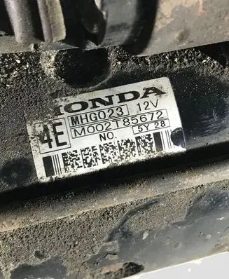 Honda Accord Starter motor M002T85672 MHG023