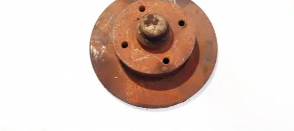 Volkswagen PASSAT B3 Rear brake disc neventiliuojamas