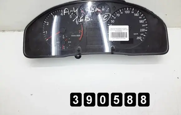 Audi A4 S4 B5 8D Speedometer (instrument cluster)