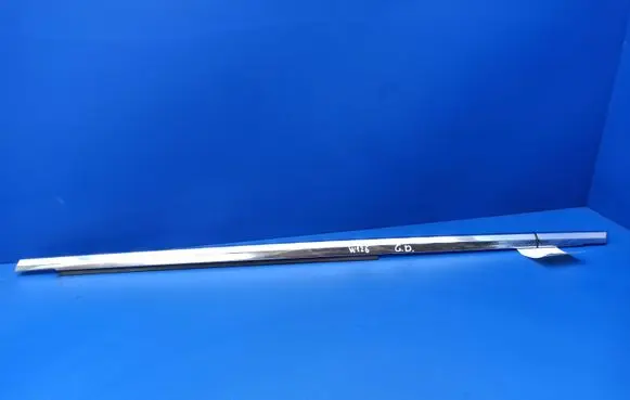 Rear door glass trim molding