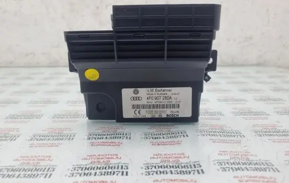 Audi A6 S6 C6 4F Other control units/modules 4F0907280A