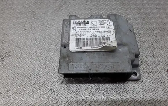 Peugeot 407 Airbag control unit/module 603554600 9655880880