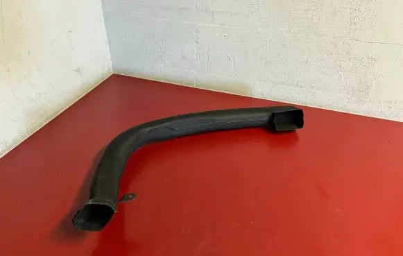 Cabin air duct channel
