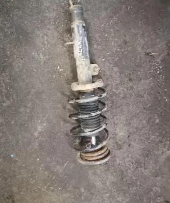 Citroen C2 Front shock absorber with coil spring