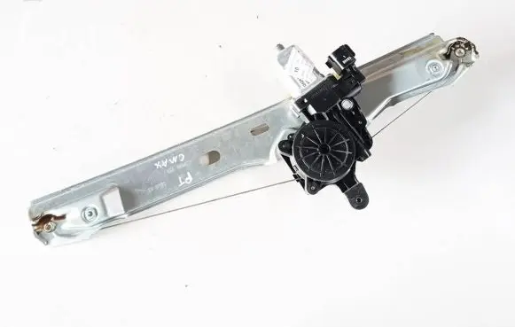 Sliding door window regulator with motor