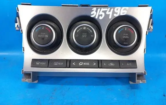 Mazda 3 II Air conditioning/heating control unit BBM561190G