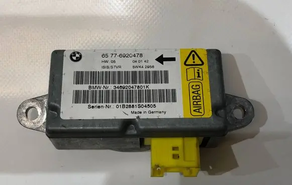 BMW 7 E65 E66 Airbag control unit/module 6920478 34692047801K 5WK42950