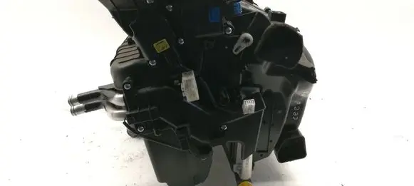 Interior heater climate box assembly
