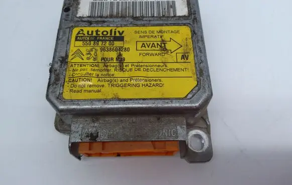 Citroen Berlingo Airbag control unit/module 9638604280